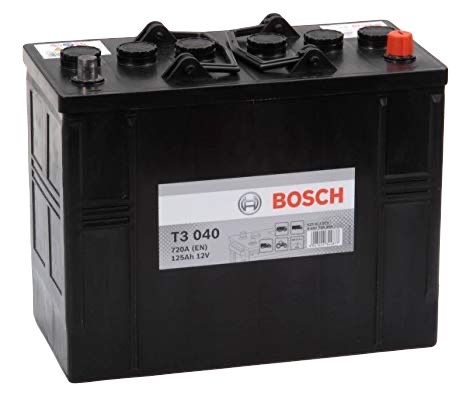 Аккумулятор Bosch 0092T30400 T3 12V 125AH 720A ETN 0(R+) B00, Bosch